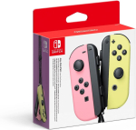 Joy-Con Pair (Pastel Pink/Yellow)